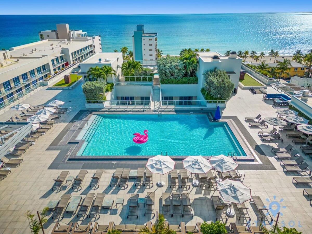 Hollywood Beach Broad - Walk - Amazing Pool - Hot Tub Exteriér fotografie
