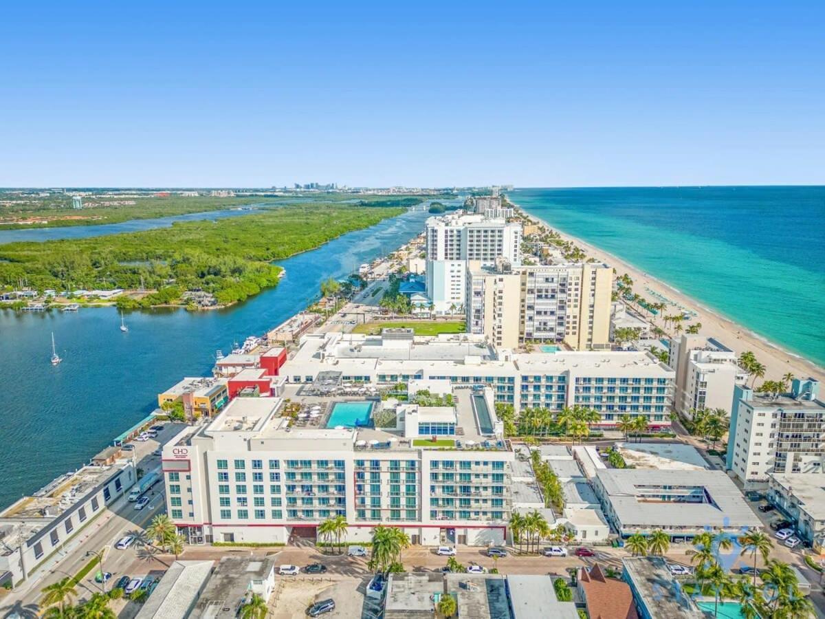 Hollywood Beach Broad - Walk - Amazing Pool - Hot Tub Exteriér fotografie