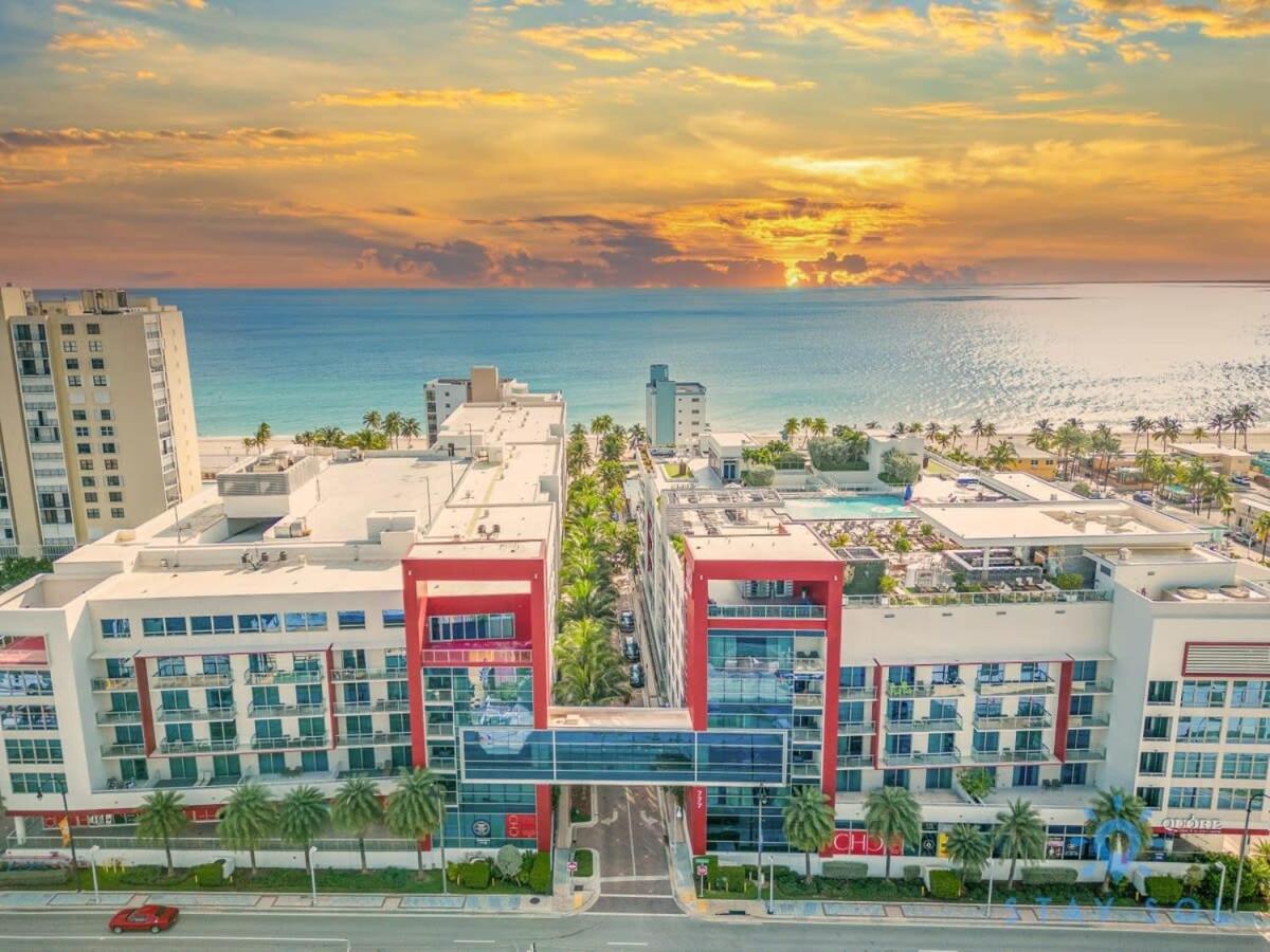 Hollywood Beach Broad - Walk - Amazing Pool - Hot Tub Exteriér fotografie