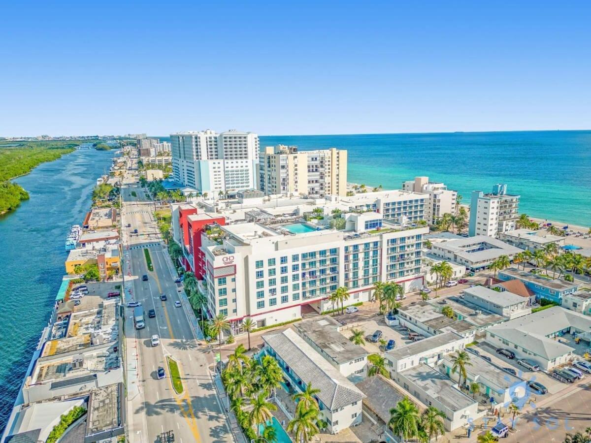 Hollywood Beach Broad - Walk - Amazing Pool - Hot Tub Exteriér fotografie