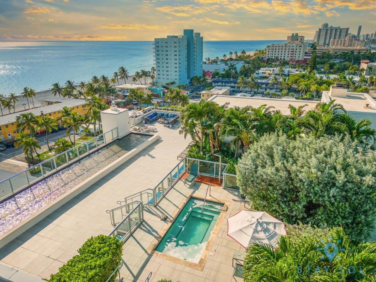 Hollywood Beach Broad - Walk - Amazing Pool - Hot Tub Exteriér fotografie