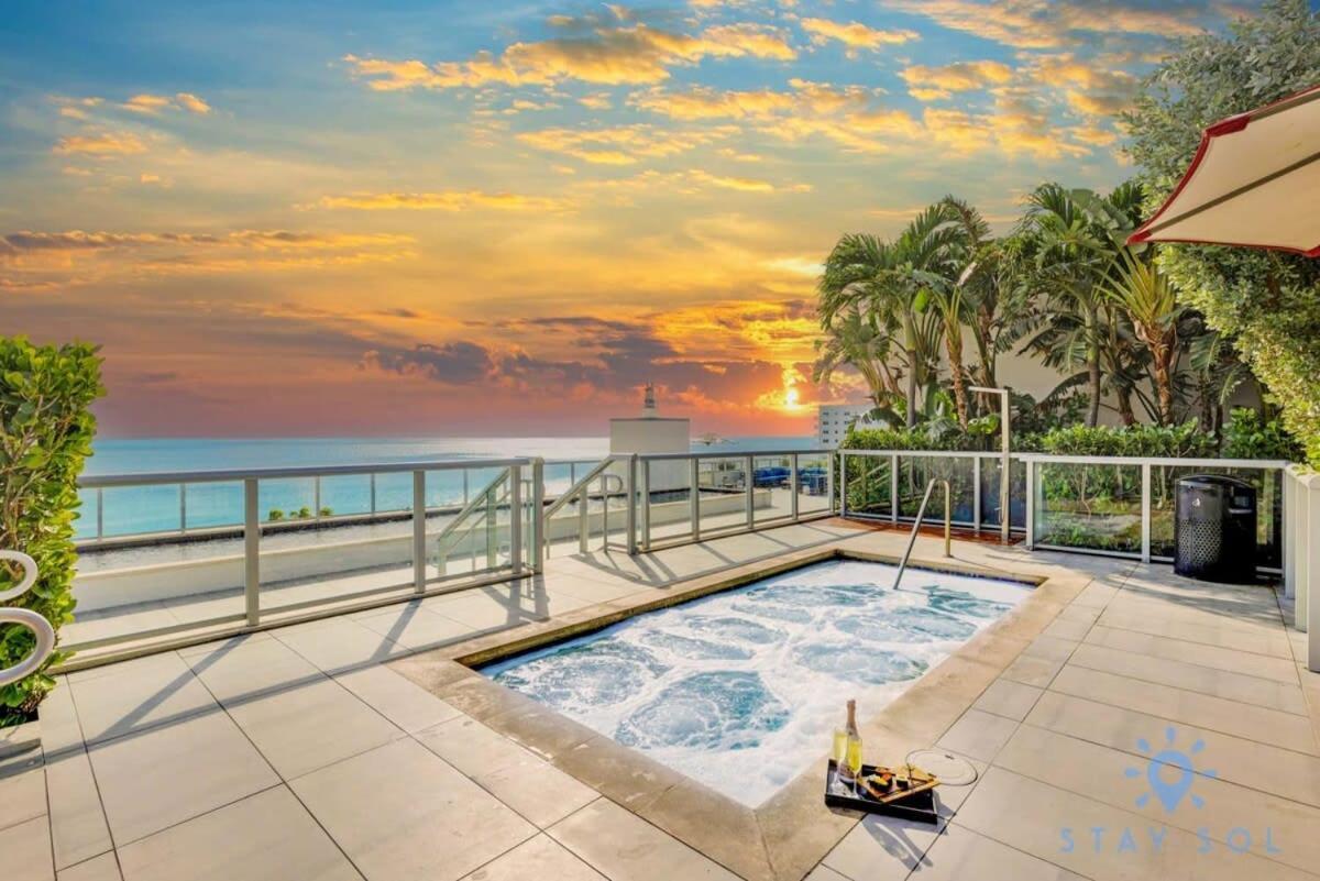 Hollywood Beach Broad - Walk - Amazing Pool - Hot Tub Exteriér fotografie